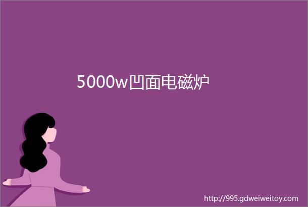 5000w凹面电磁炉