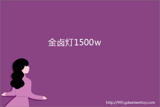 金卤灯1500w